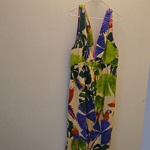 FARM Rio Tropical Print Sleeveless Dress. NWT